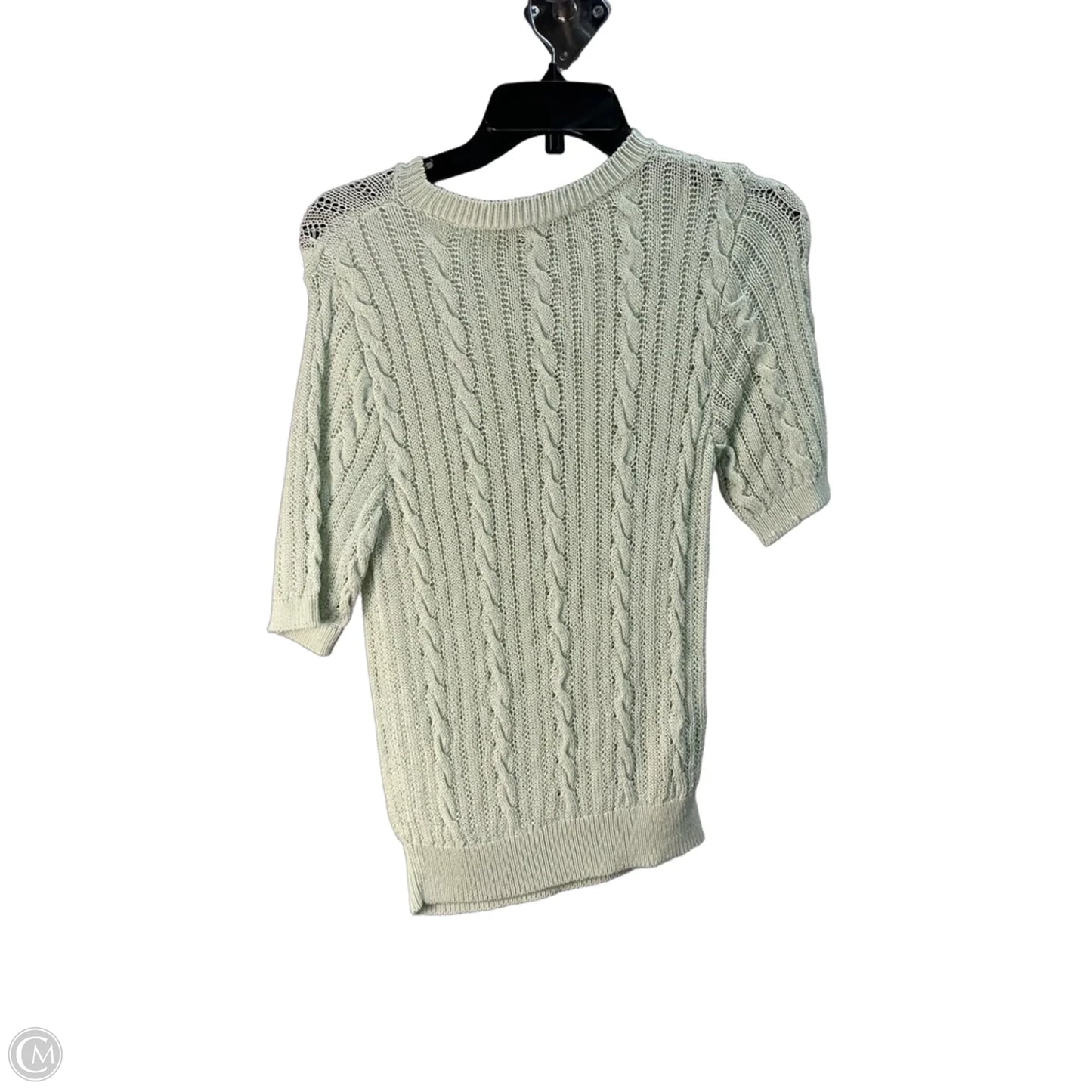 Top Short Sleeve By Mng In Green, Size: S