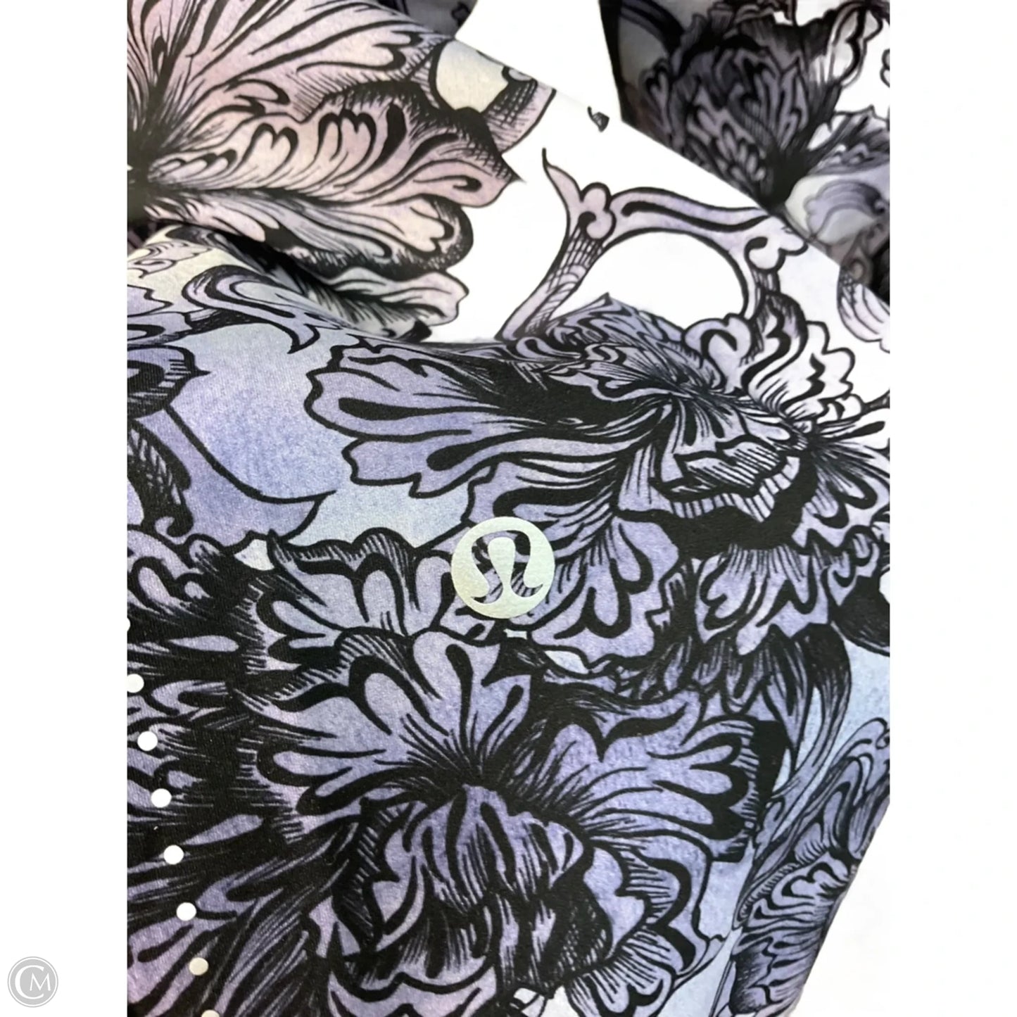 Athletic Capris By Lululemon In Blue, Size: 12