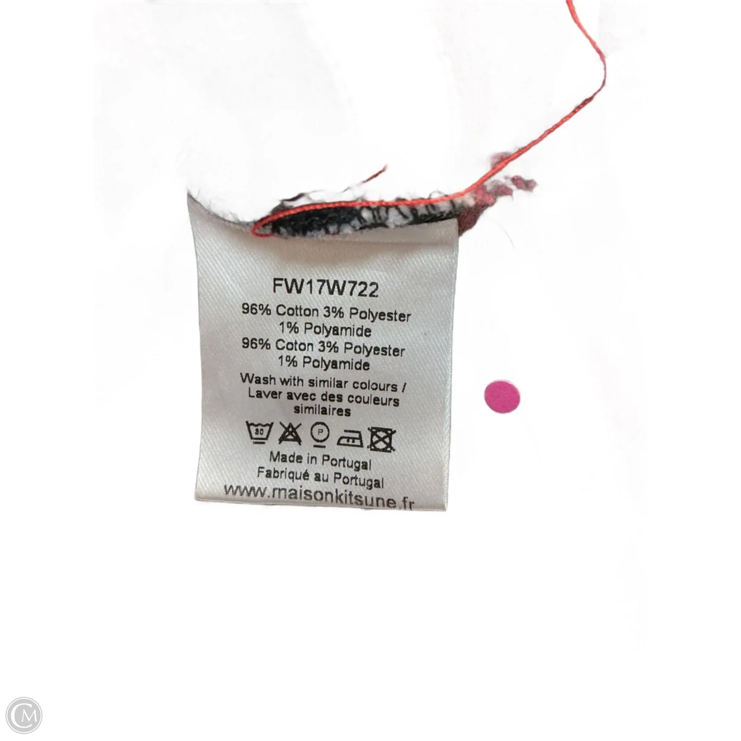 Top Short Sleeve By Bloomingdales In Striped Pattern, Size: S