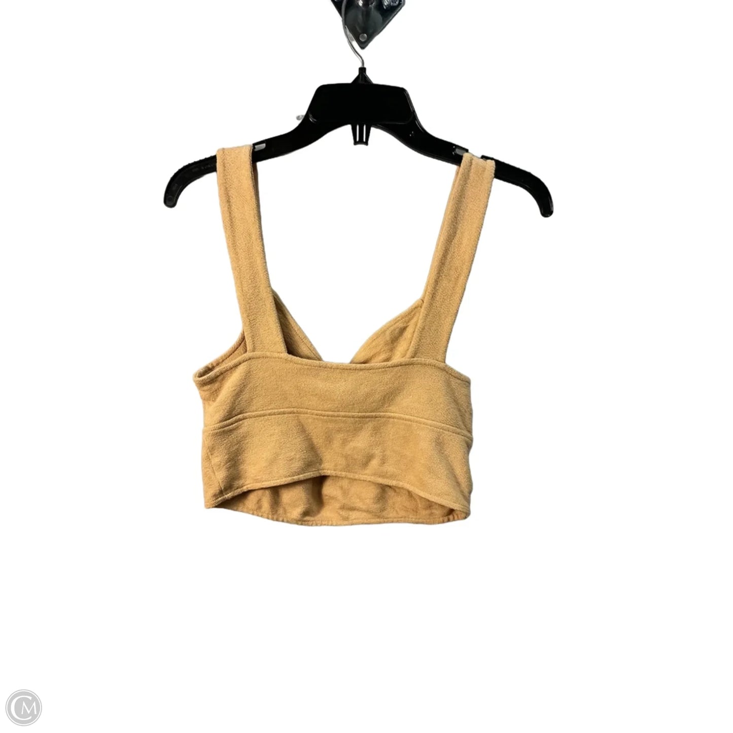 Top Sleeveless By Madewell In Yellow, Size: M
