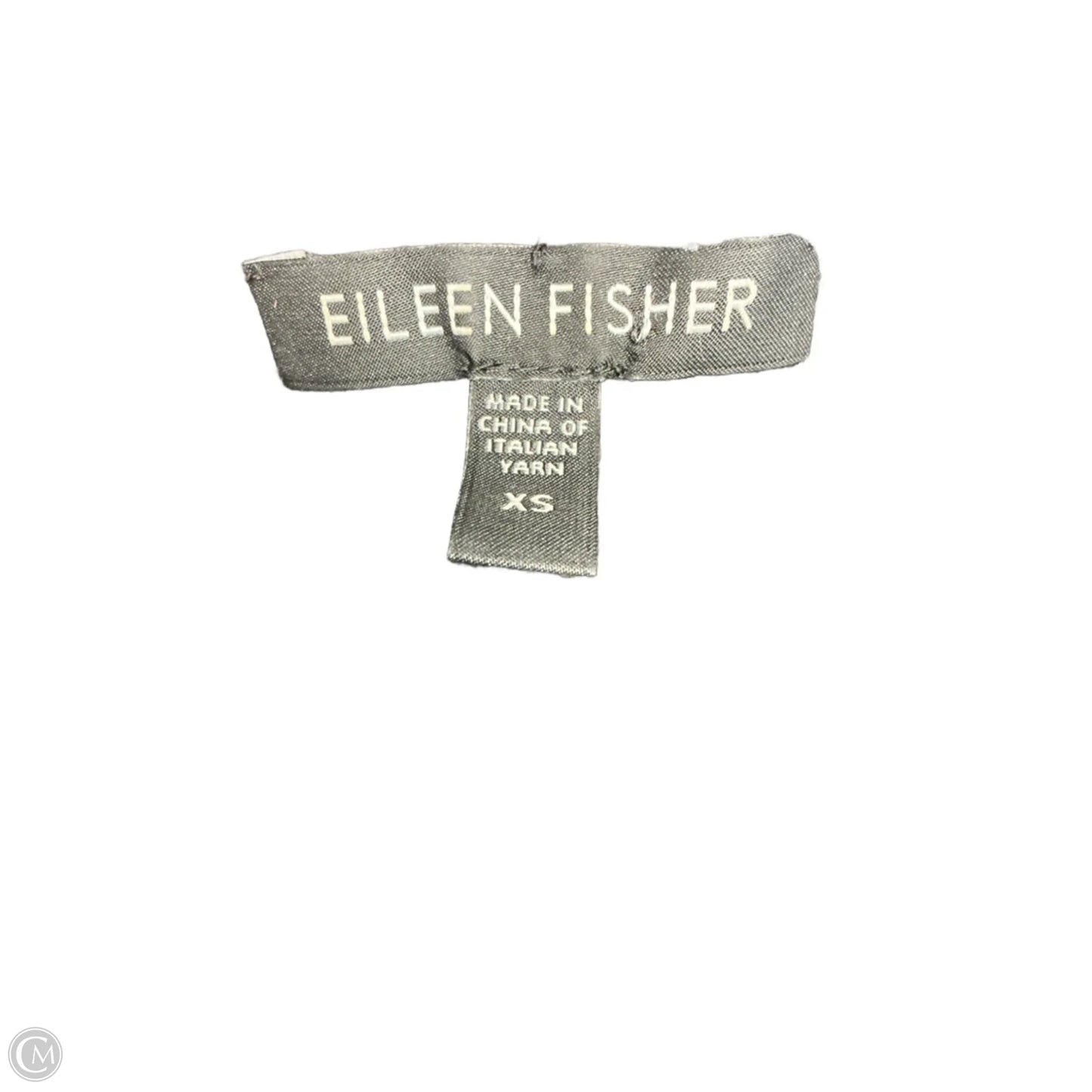 Sweater By Eileen Fisher In Grey, Size: Xs