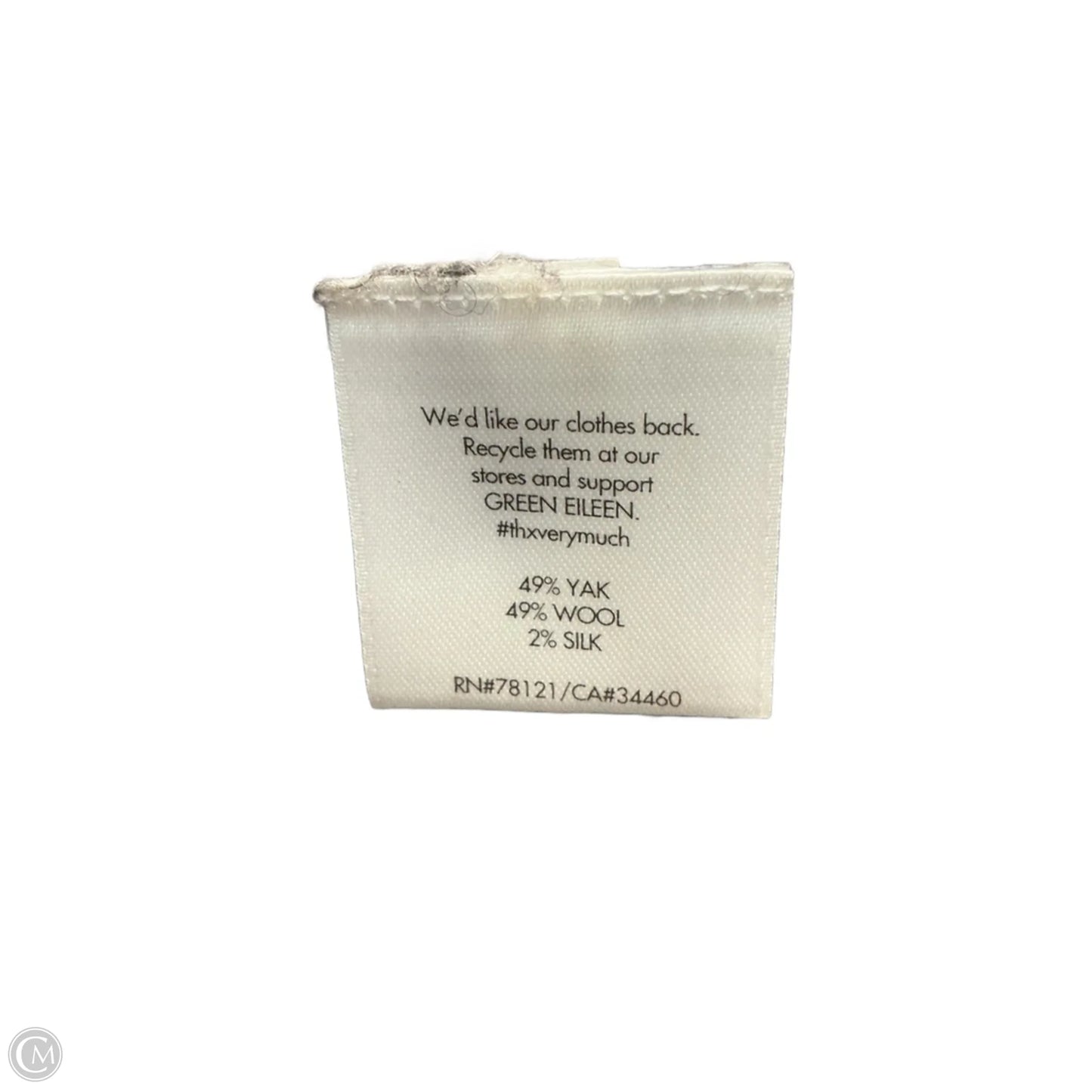 Sweater By Eileen Fisher In Grey, Size: Xs