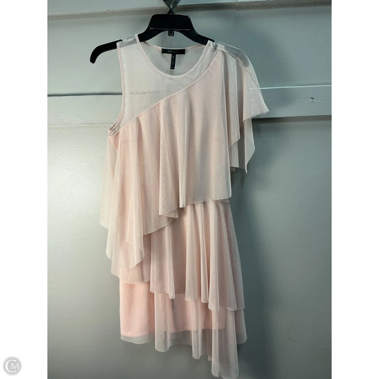 Dress Casual Midi By Bcbgmaxazria In Pink, Size: Xxs