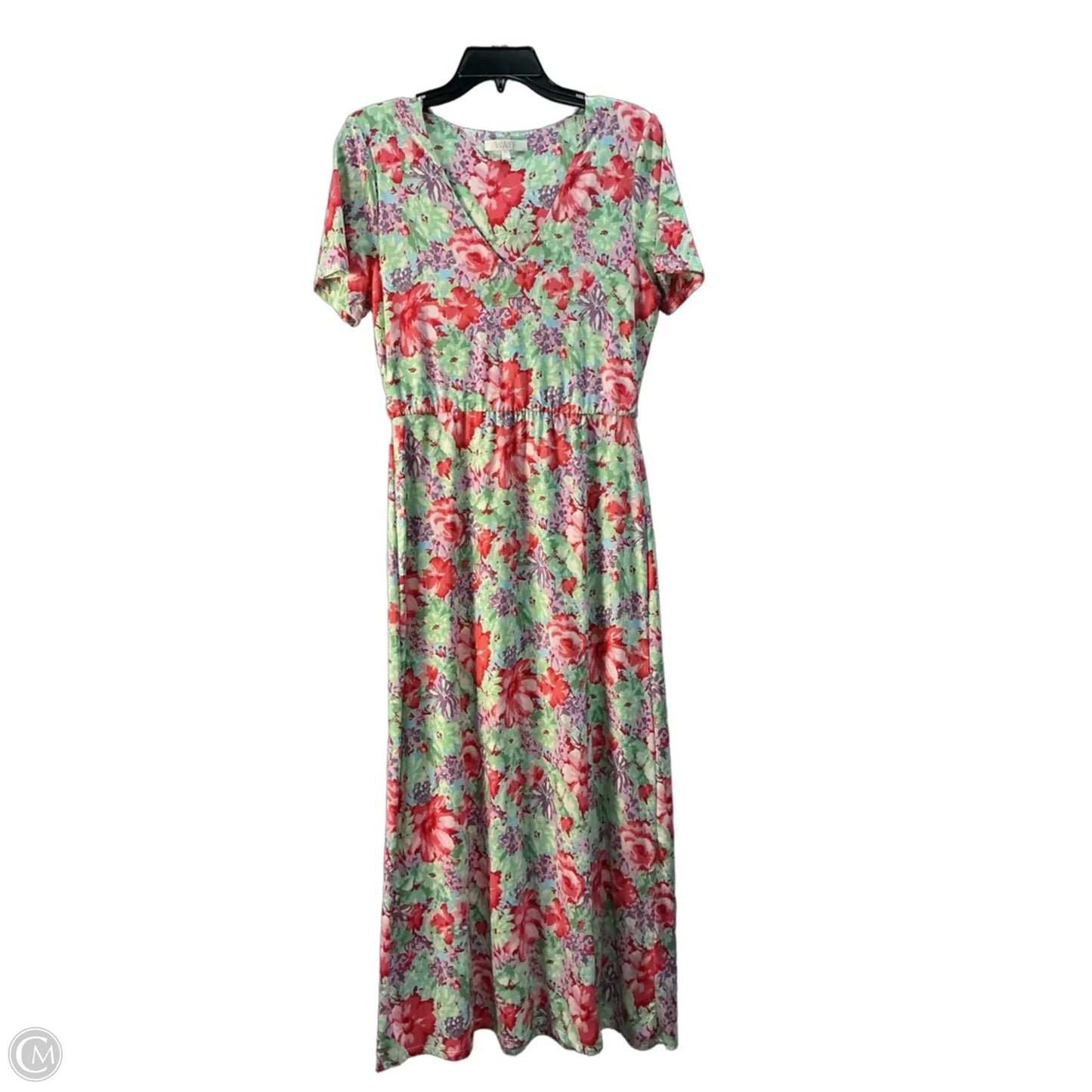 Dress Casual Maxi By Wayf In Floral Print, Size: M