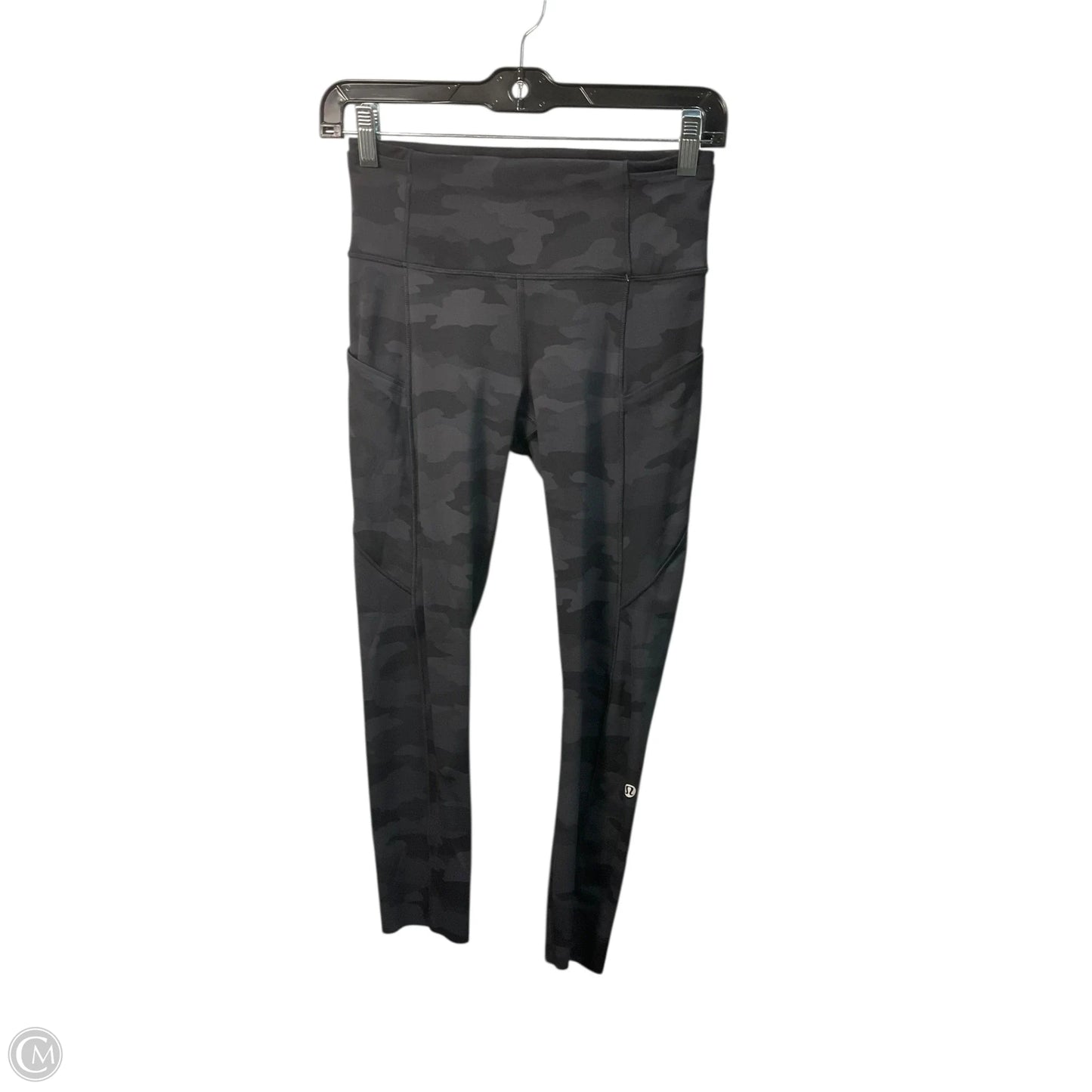 Athletic Leggings By Lululemon In Grey, Size: 2