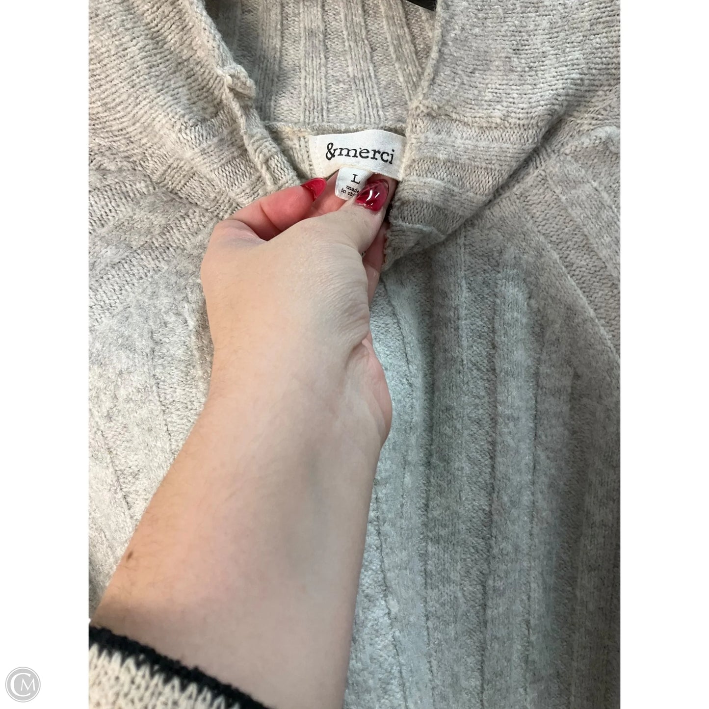 Sweater By &merci In Grey, Size: L