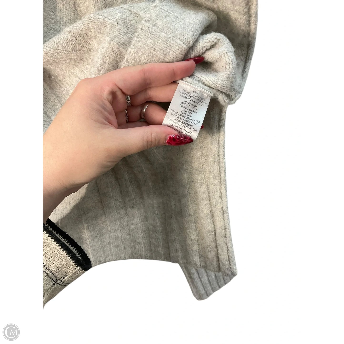 Sweater By &merci In Grey, Size: L