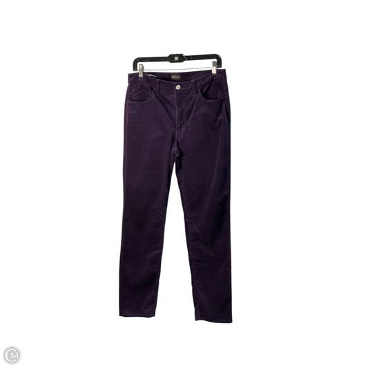 Pants Dress By Talbots In Purple, Size: 6