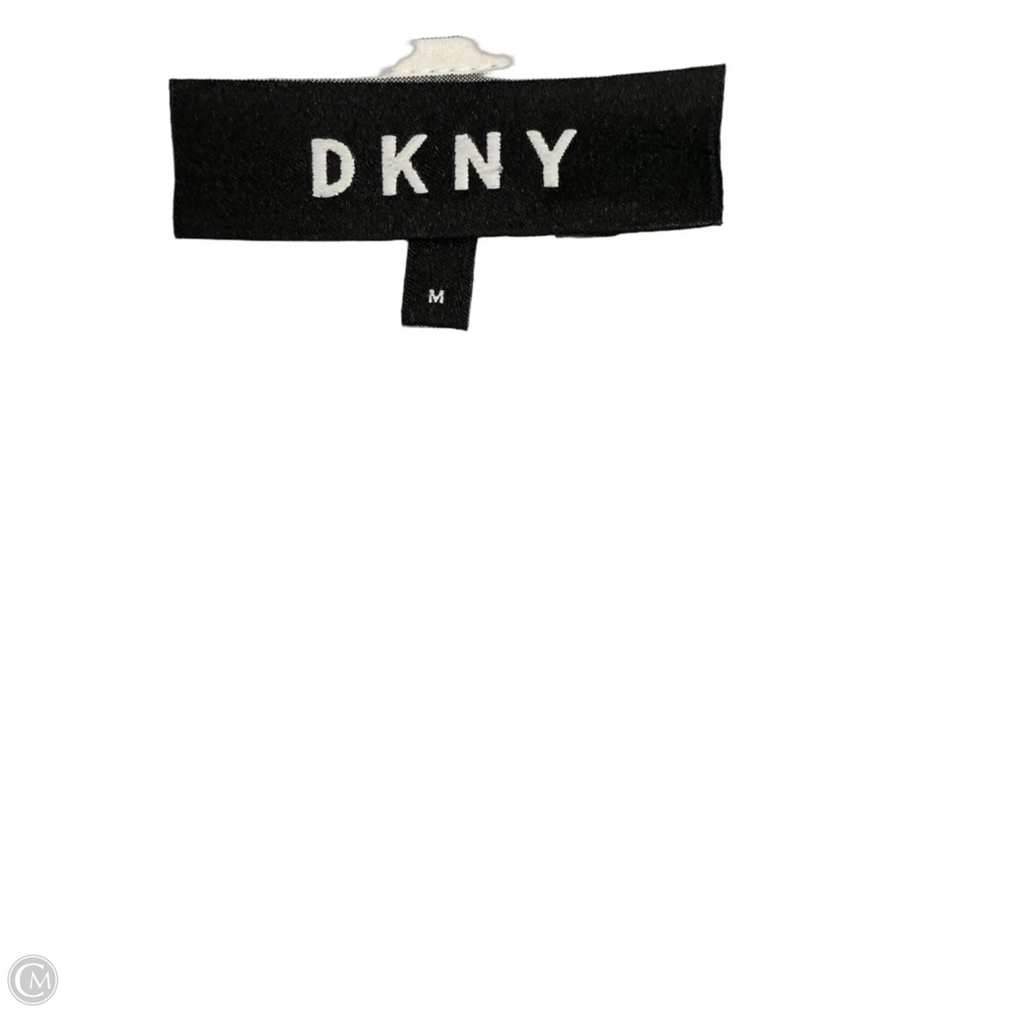 Dress Casual Midi By Dkny In Striped Pattern, Size: M