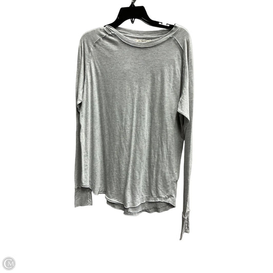 Top Long Sleeve By We The Free In Grey, Size: Xs