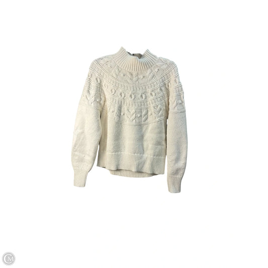 Sweater By Banana Republic In Cream, Size: M