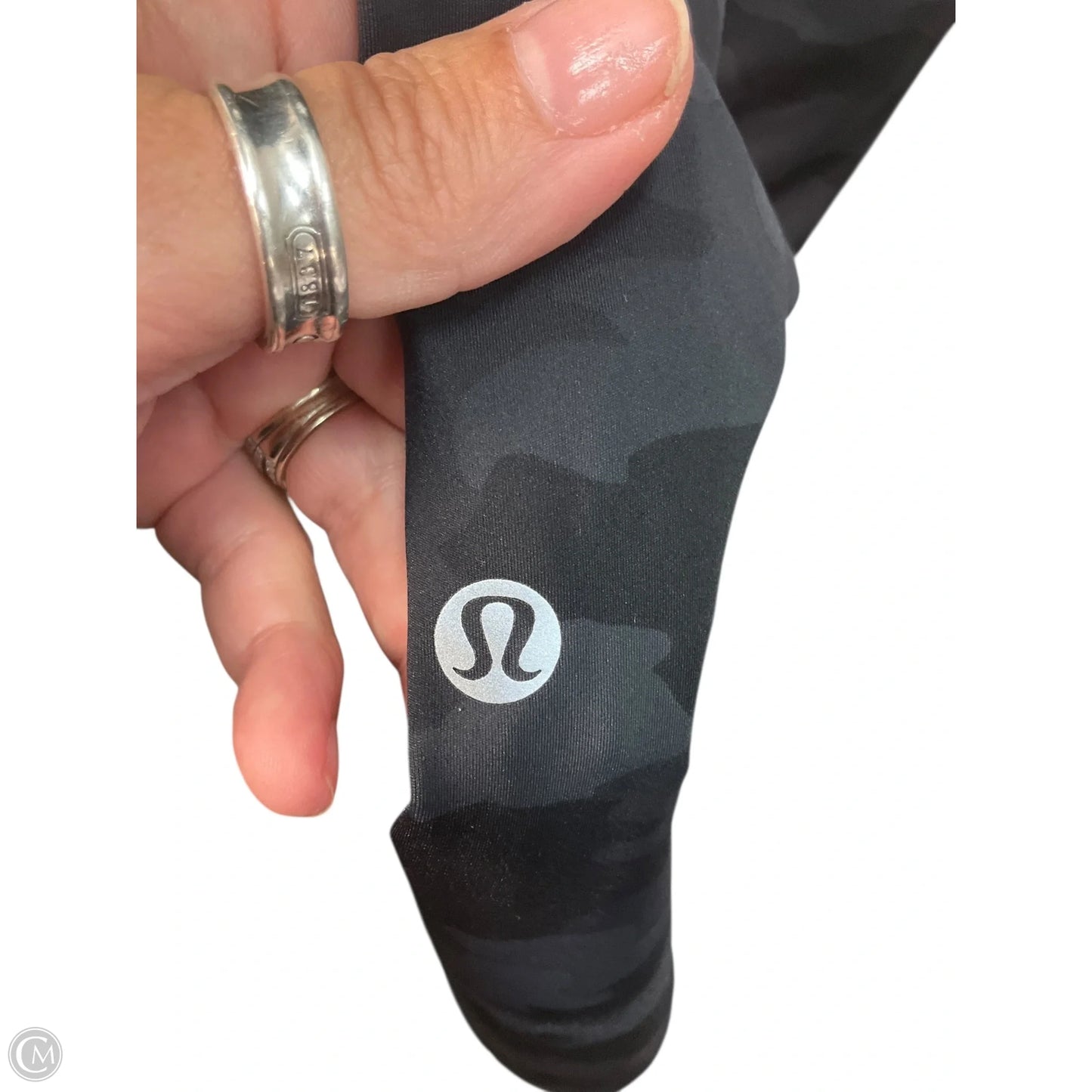 Athletic Leggings By Lululemon In Grey, Size: 2