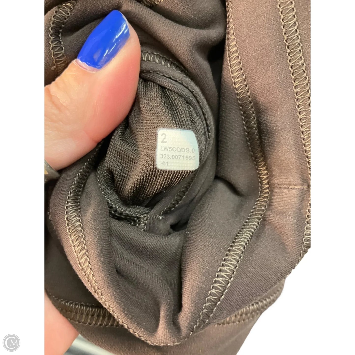 Athletic Leggings By Lululemon In Brown, Size: 2