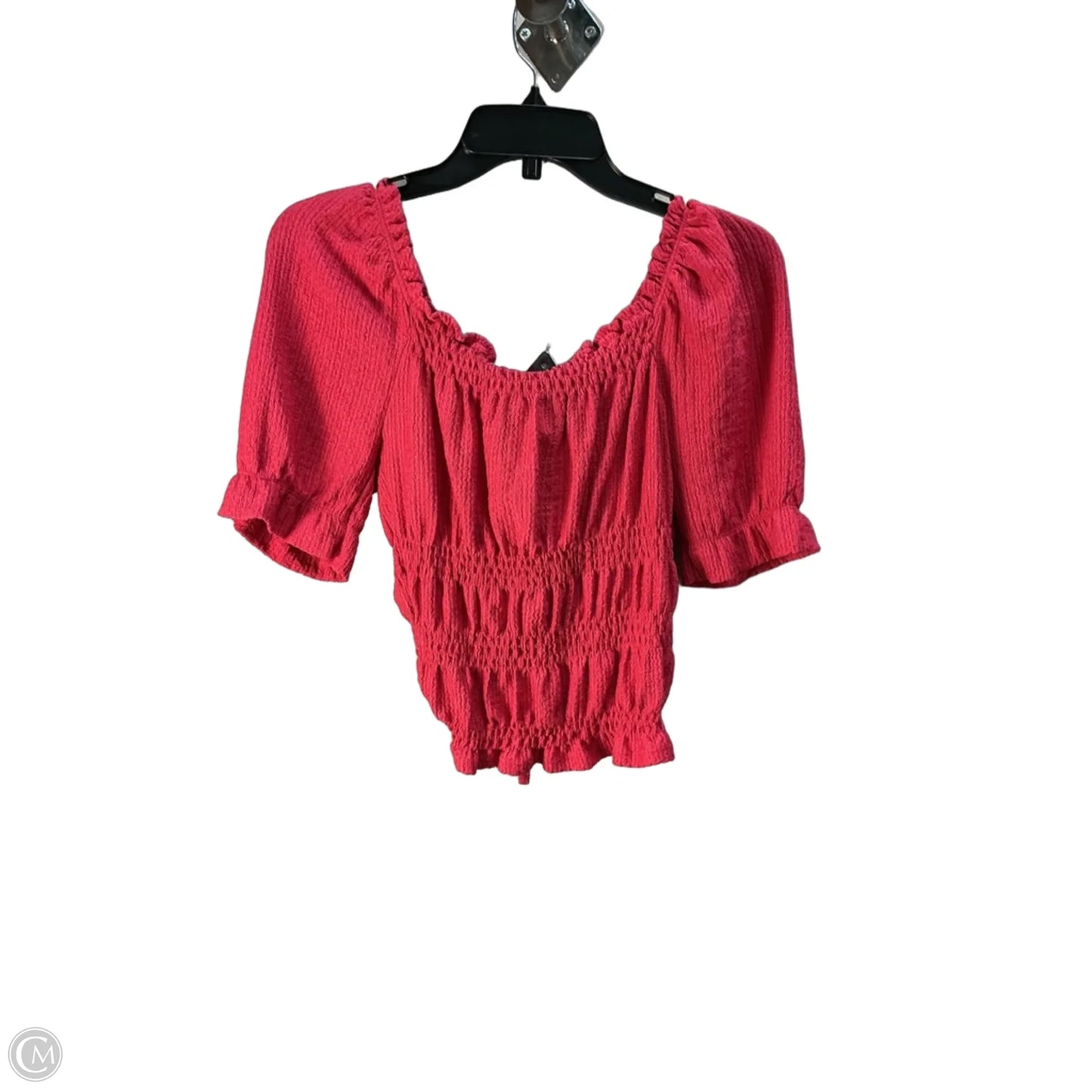 Top Short Sleeve By Pilcro In Pink, Size: Xs