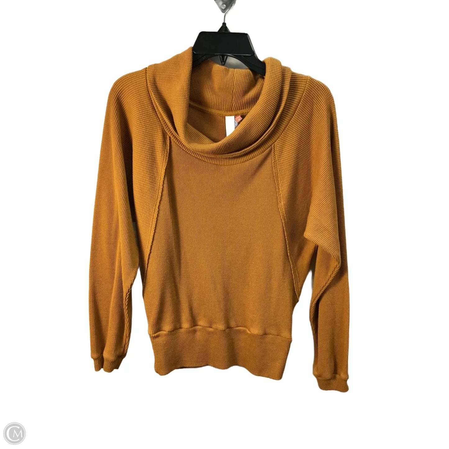 Top Long Sleeve By Pilcro In Yellow, Size: S