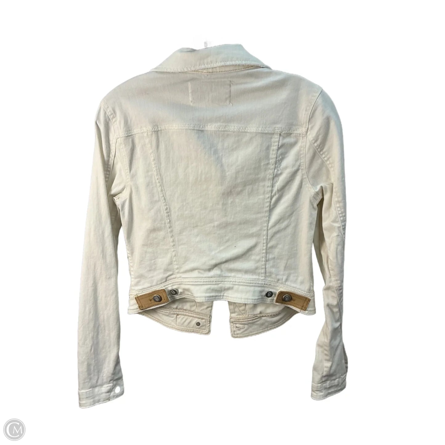 Jacket Denim By Pilcro In White, Size: S