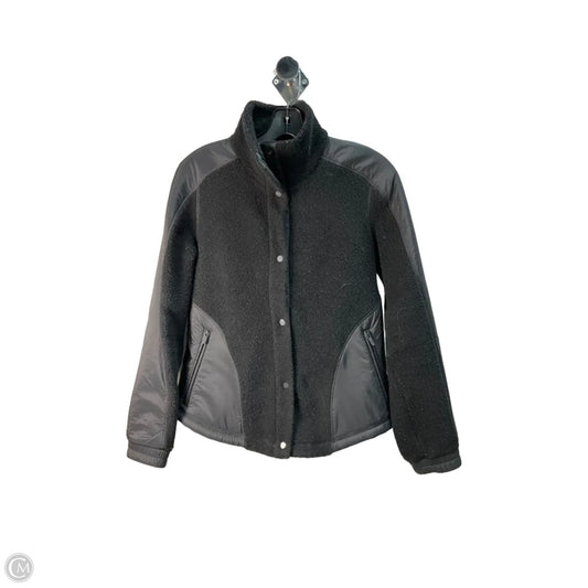 Athletic Jacket By Lululemon In Black, Size: 4