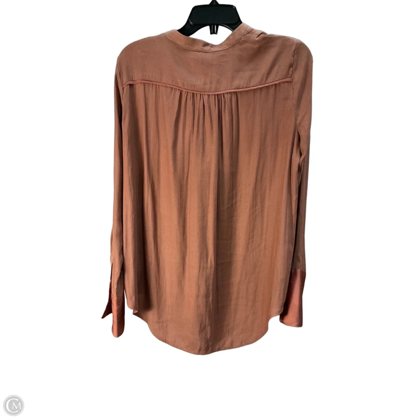 Top Long Sleeve By Free People In Mauve, Size: S