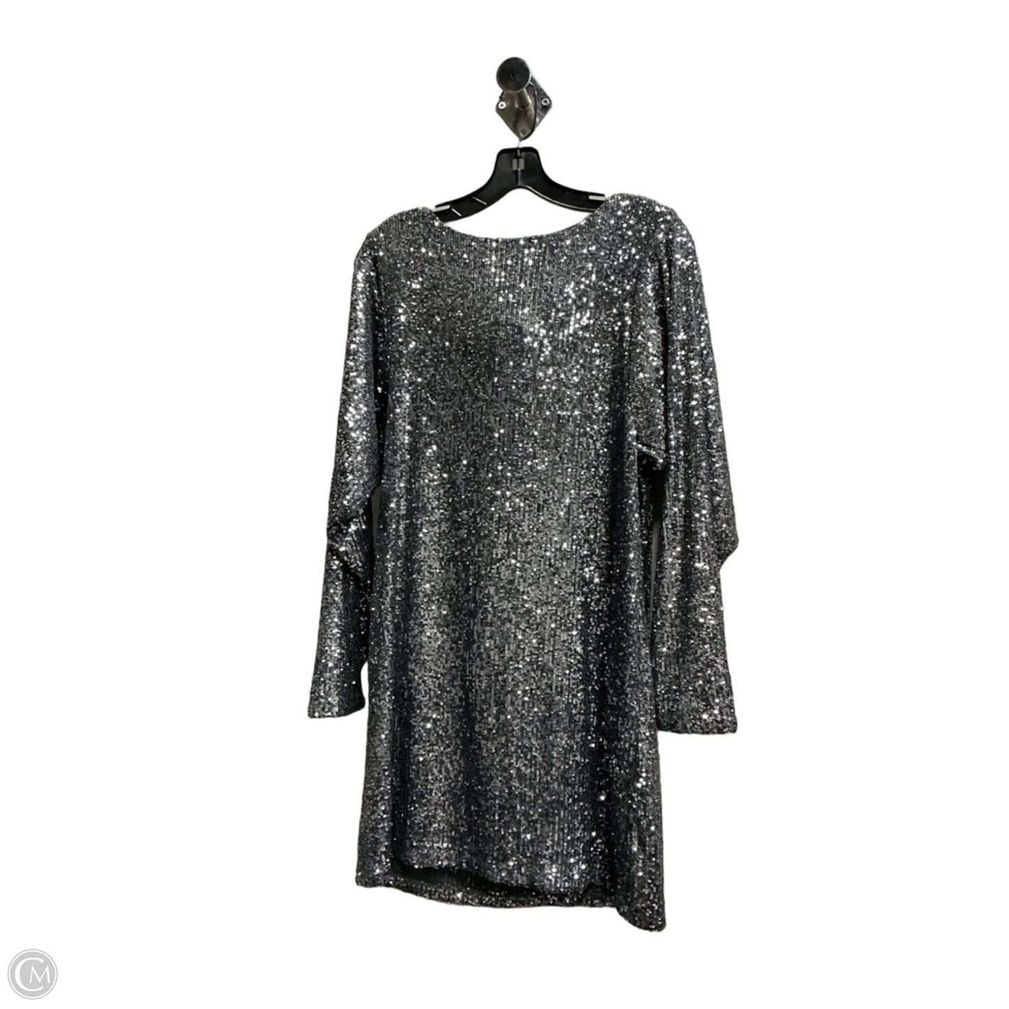 Dress Casual Midi By Steve Madden In Silver, Size: M