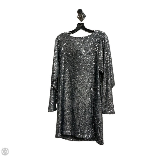 Dress Casual Midi By Steve Madden In Silver, Size: M
