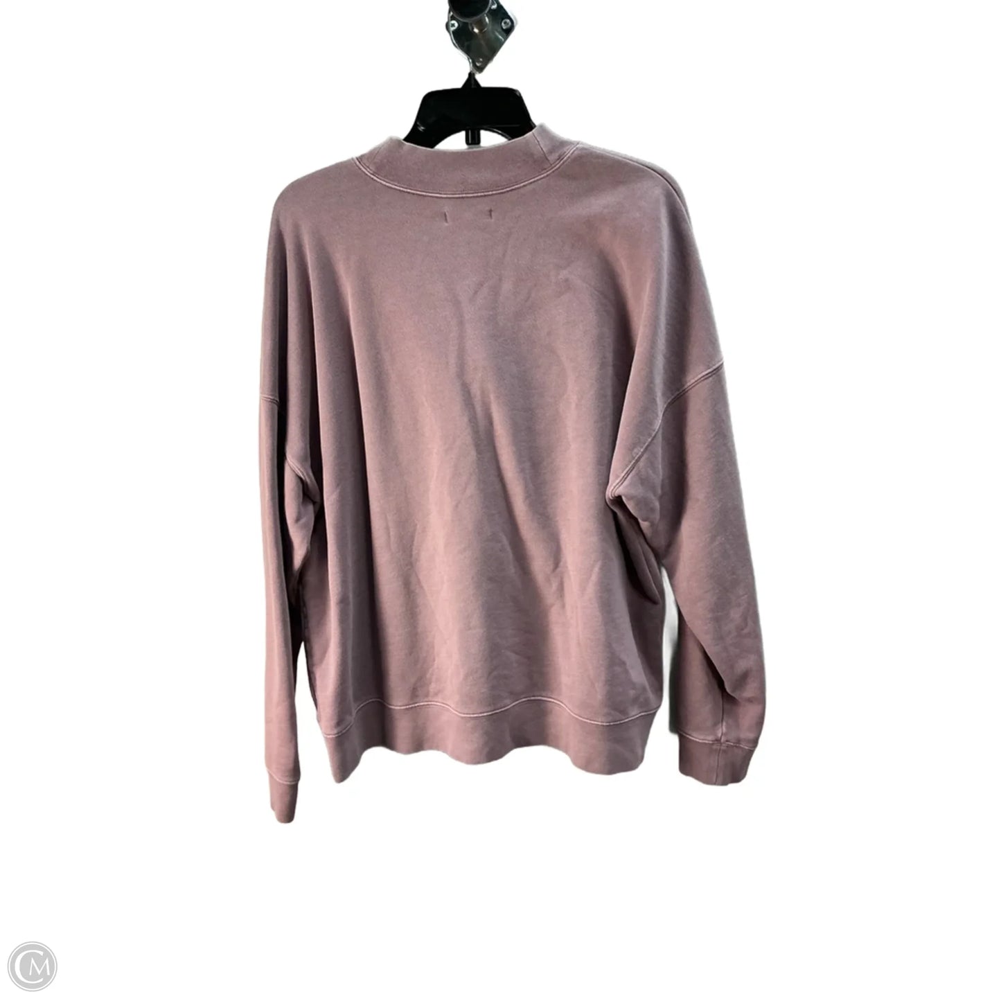 Sweatshirt Collar By Madewell In Purple, Size: 18