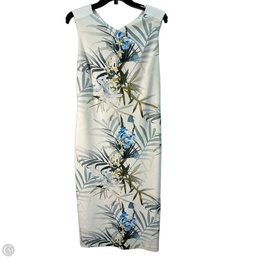 Dress Casual Maxi By Ted Baker In Cream, Size: L