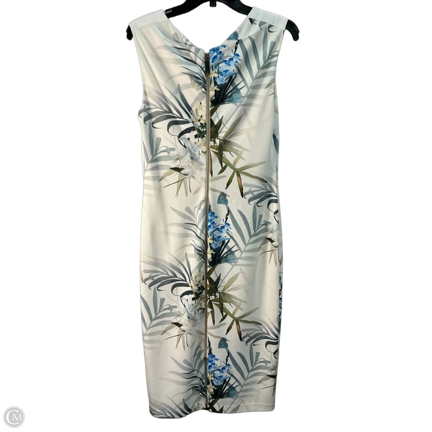 Dress Casual Maxi By Ted Baker In Cream, Size: L