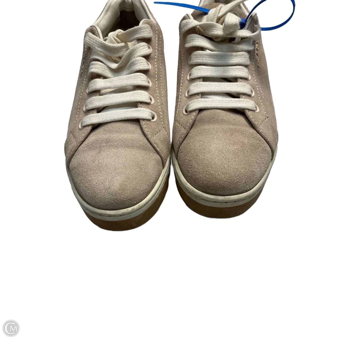 Shoes Luxury Designer By Prada In Pink, Size: 7