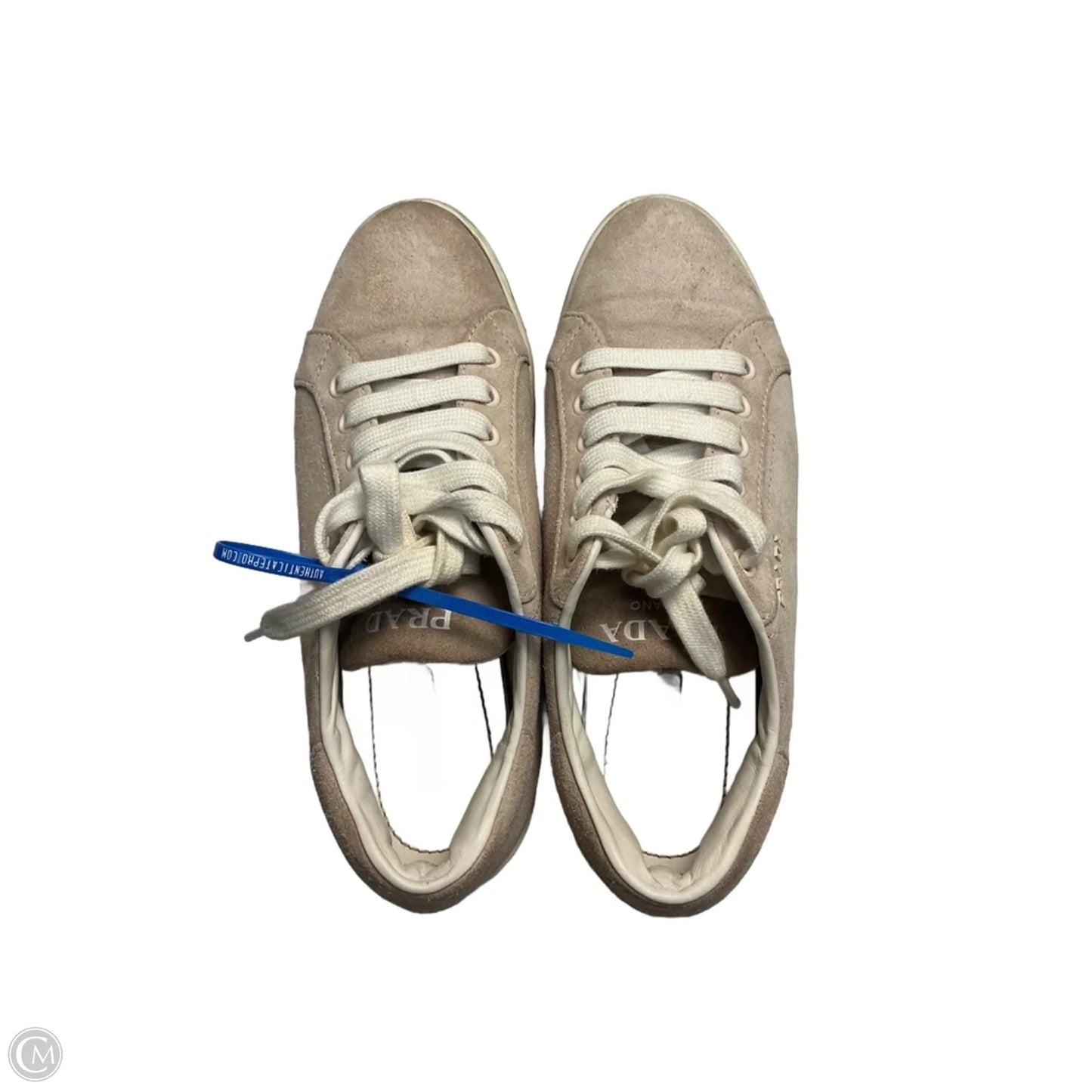 Shoes Luxury Designer By Prada In Pink, Size: 7