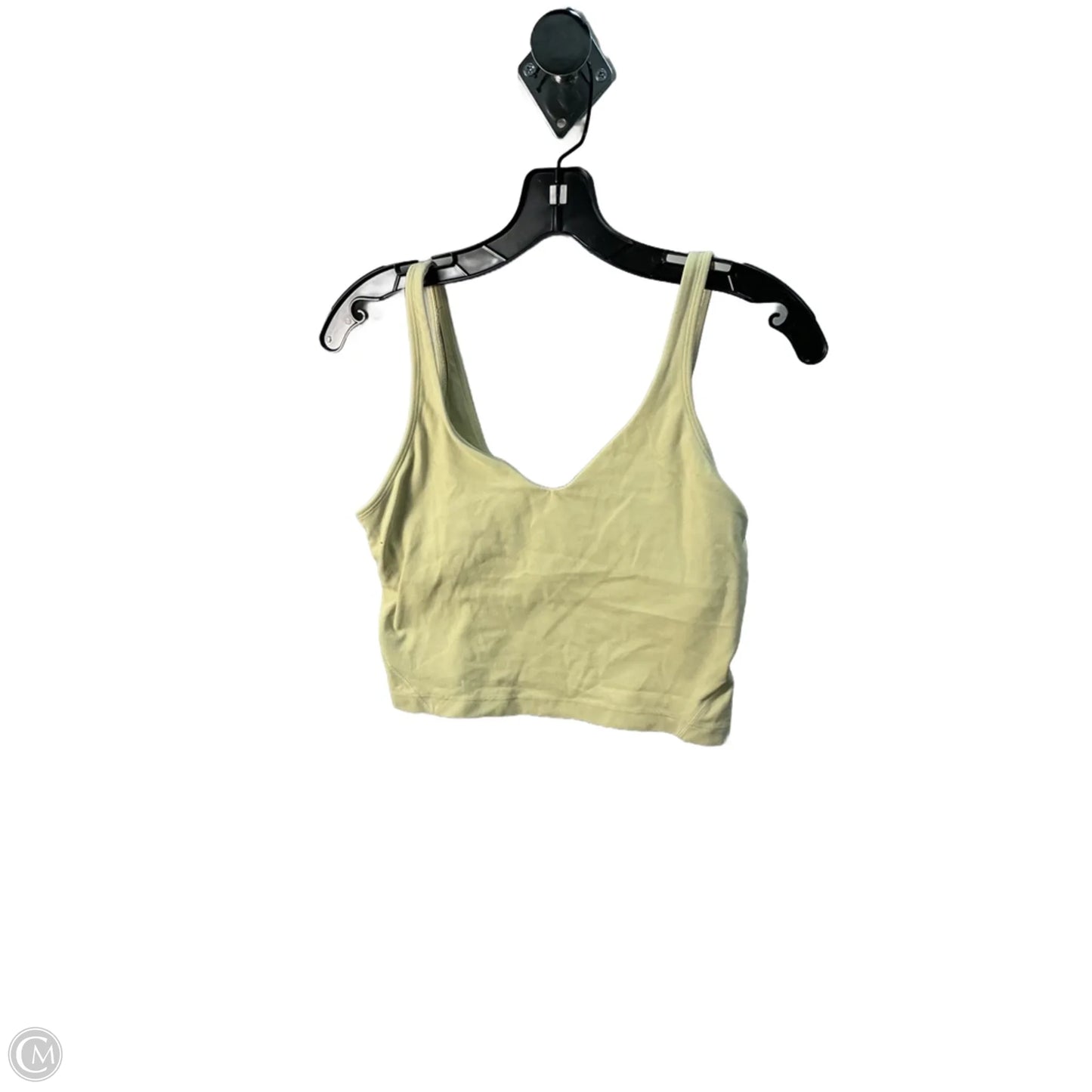Athletic Bra By Lululemon In Yellow, Size: 8