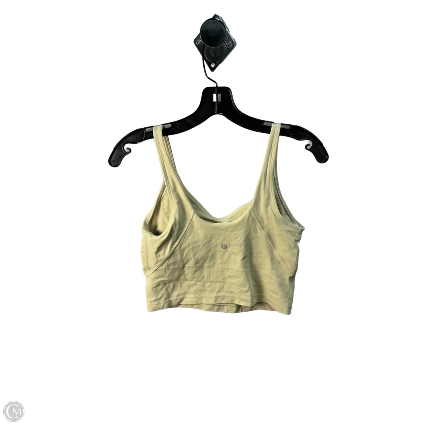 Athletic Bra By Lululemon In Yellow, Size: 8