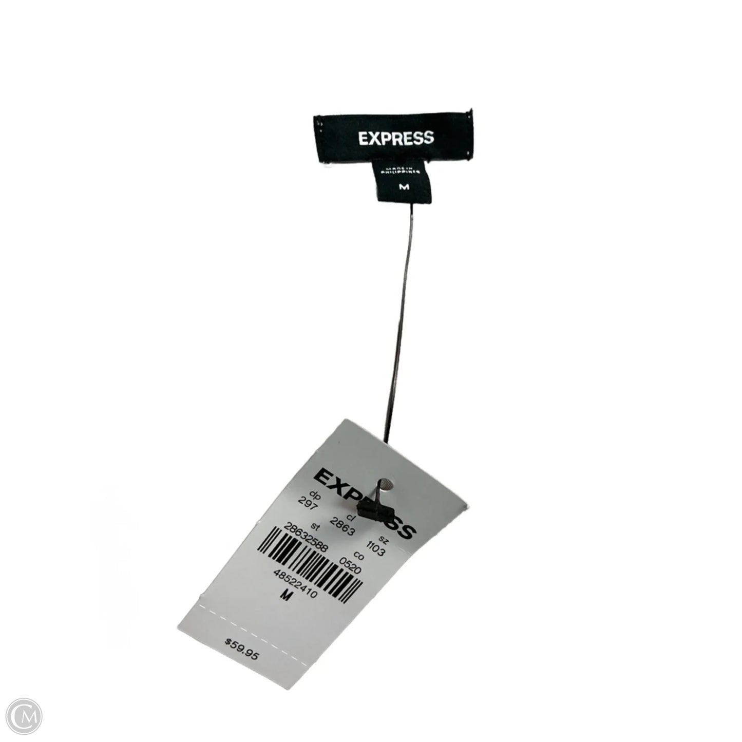 Top Sleeveless By Express In Cream, Size: M