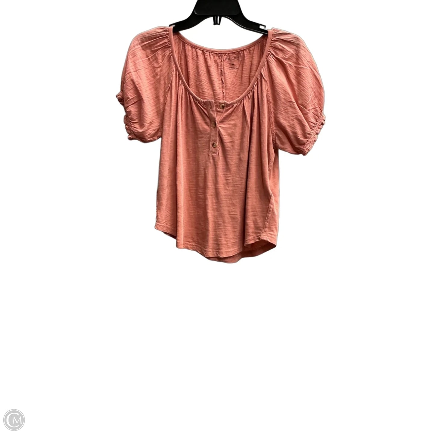 Top Short Sleeve By Pilcro In Orange, Size: Xs