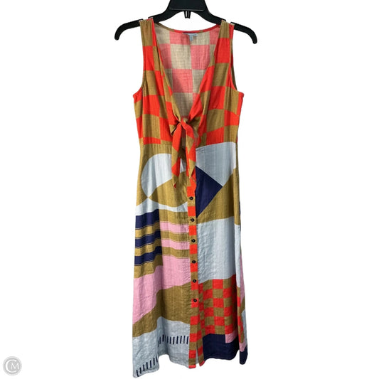 Dress Casual Maxi By Conditions Apply In Multi-colored, Size: Xs