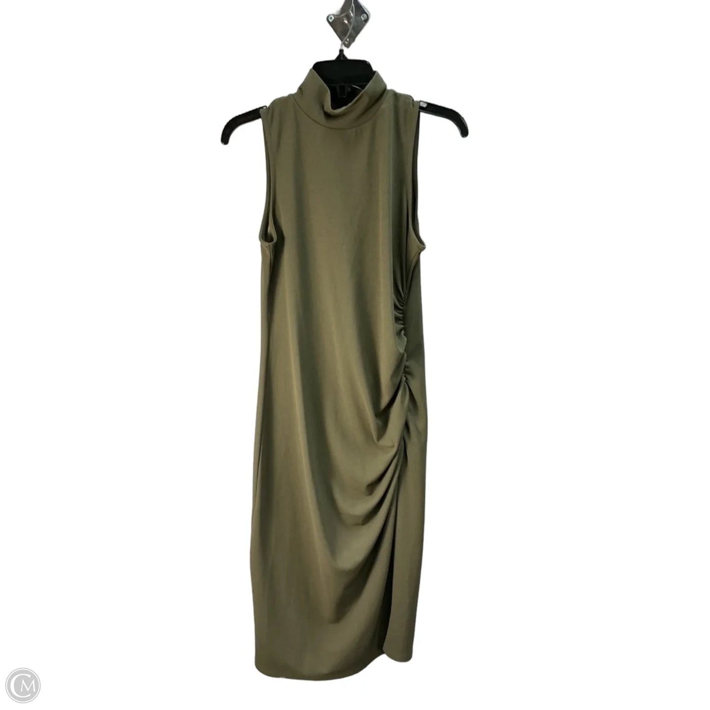 Dress Casual Midi By Chelsea 28 In Green, Size: S