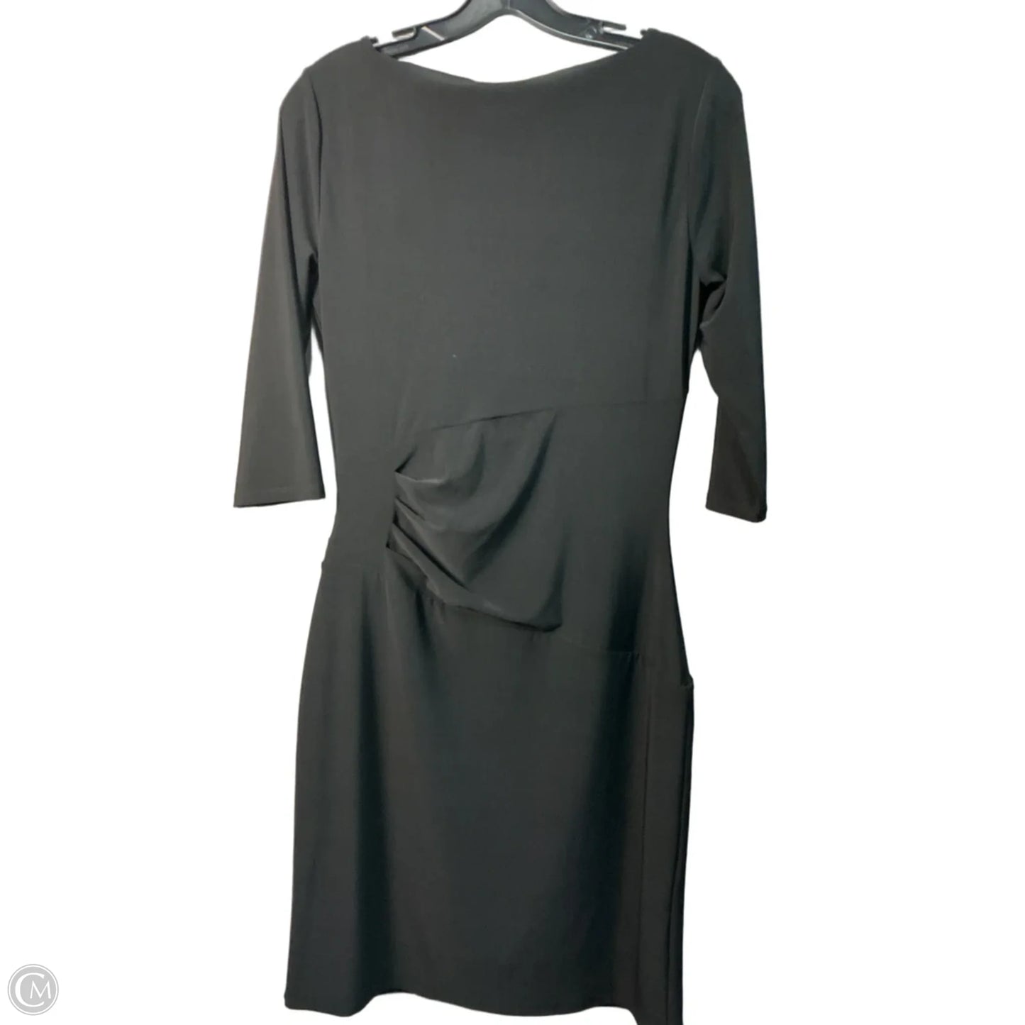 Dress Casual Midi By White House Black Market In Black, Size: S