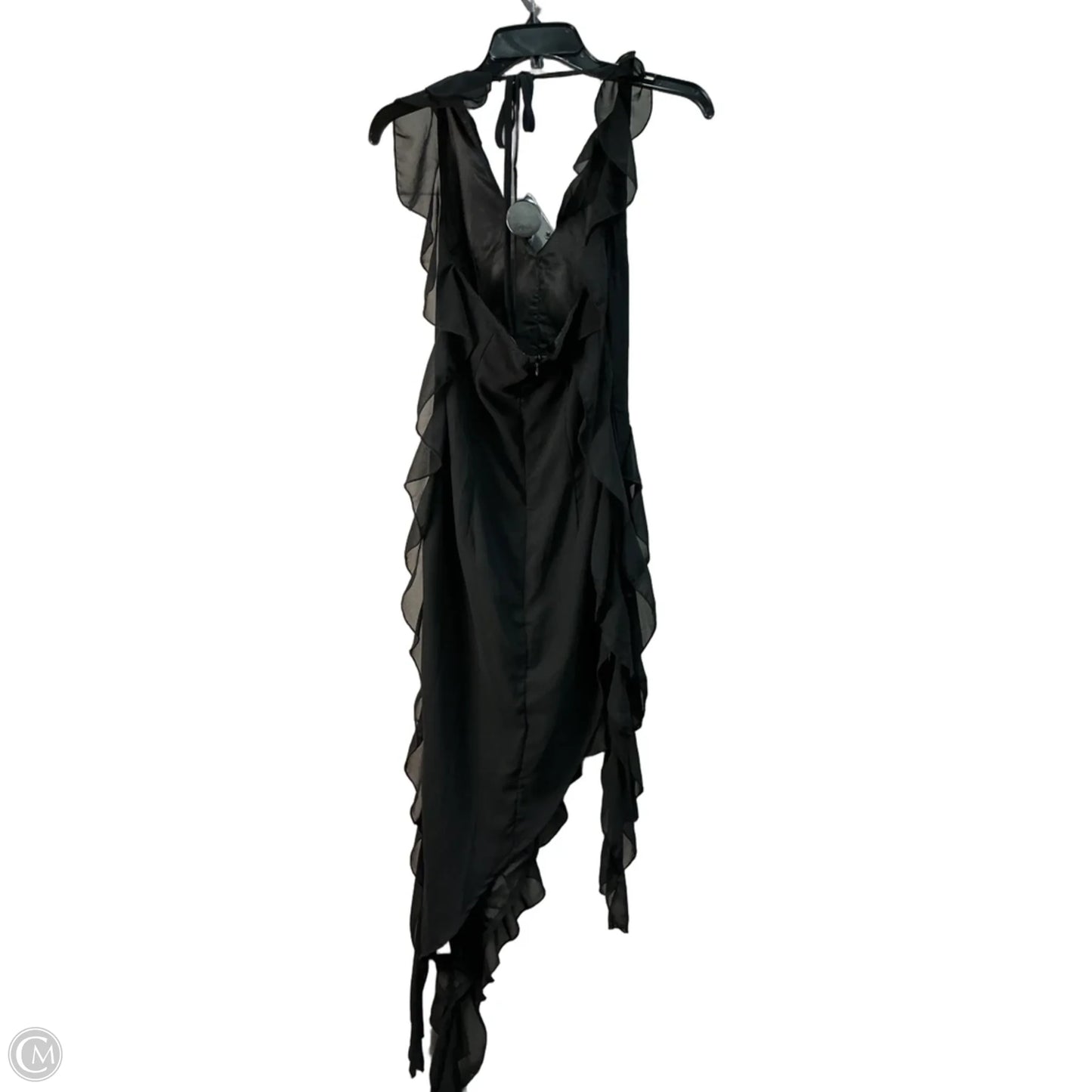 Dress Casual Maxi By Pretty Little Thing In Black, Size: S