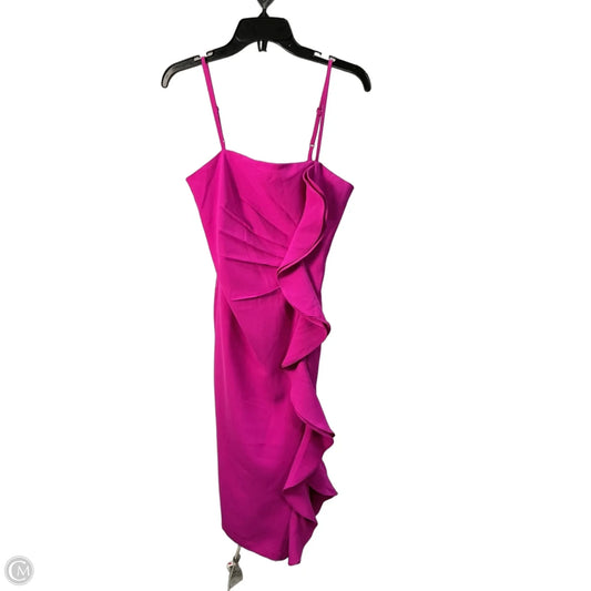 Dress Casual Midi By Idem Ditto In Pink, Size: S