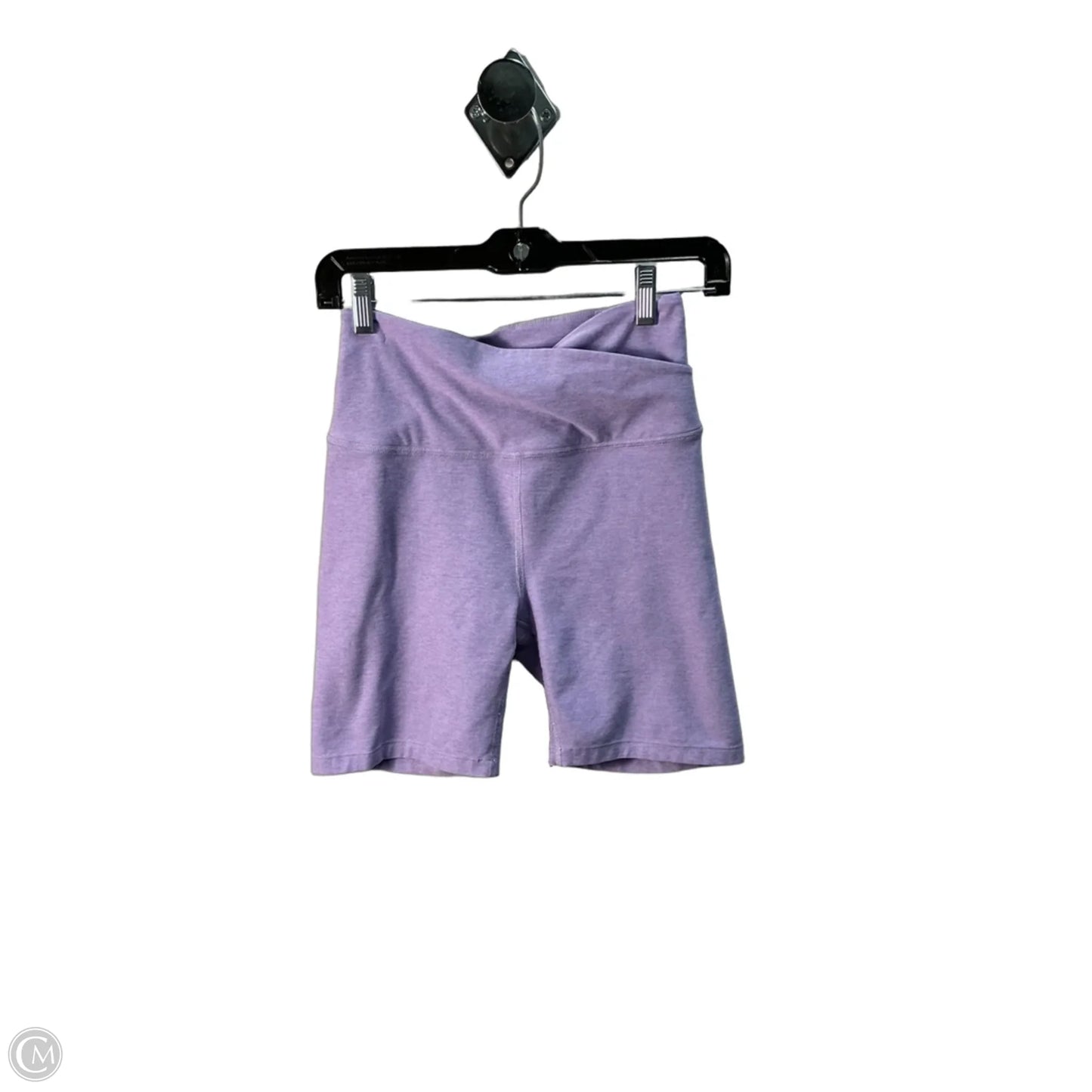 Athletic Shorts By Beyond Yoga In Purple, Size: M