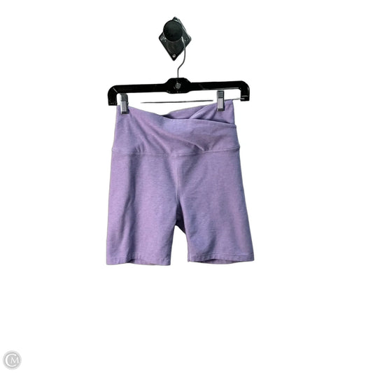 Athletic Shorts By Beyond Yoga In Purple, Size: M