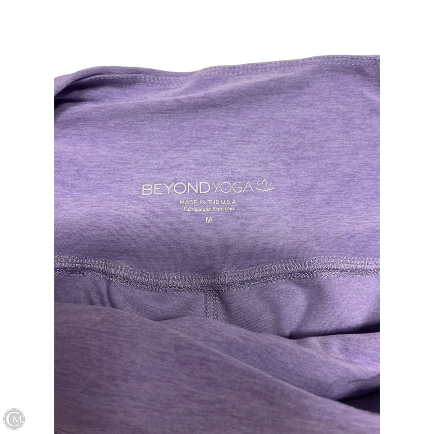 Athletic Shorts By Beyond Yoga In Purple, Size: M