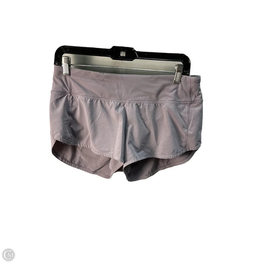 Athletic Shorts By Lululemon In Purple, Size: 6