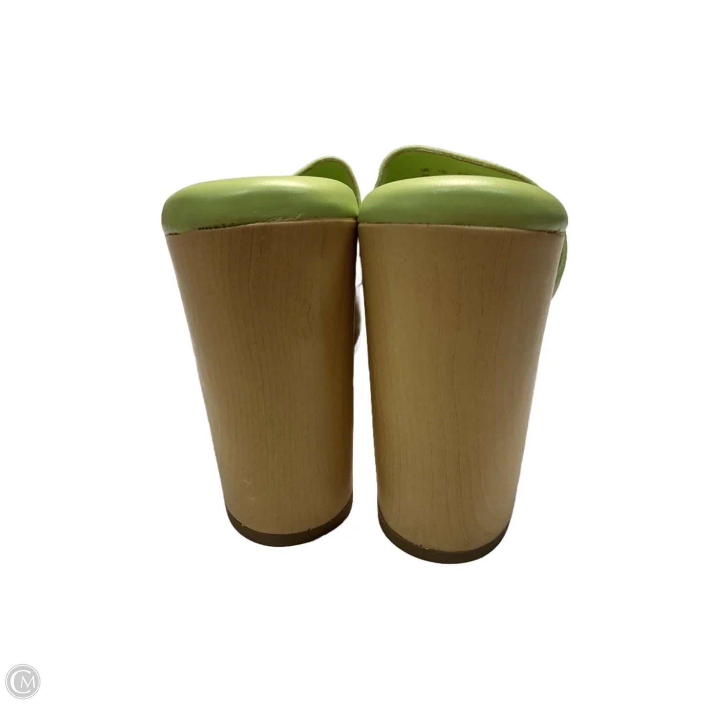 Shoes Heels Block By Franco Sarto In Green, Size: 7