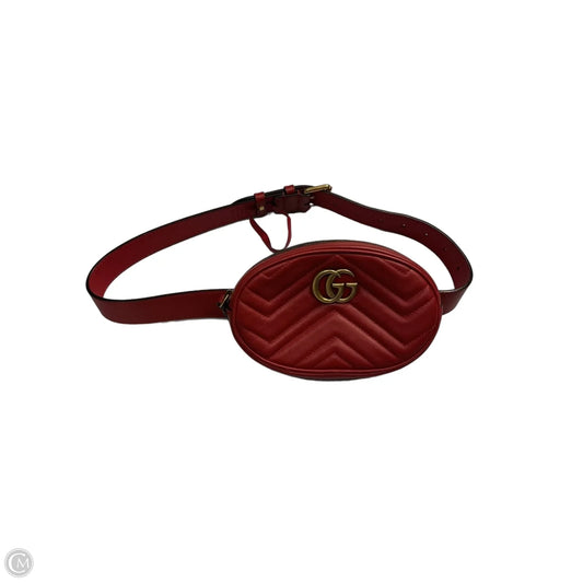 Belt Bag Luxury Designer By Gucci, Size: Small