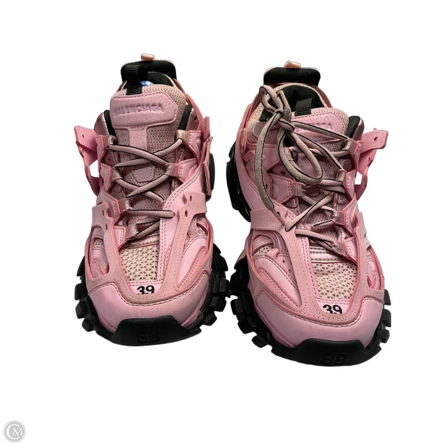 Shoes Luxury Designer By Balenciaga In Pink, Size: 9