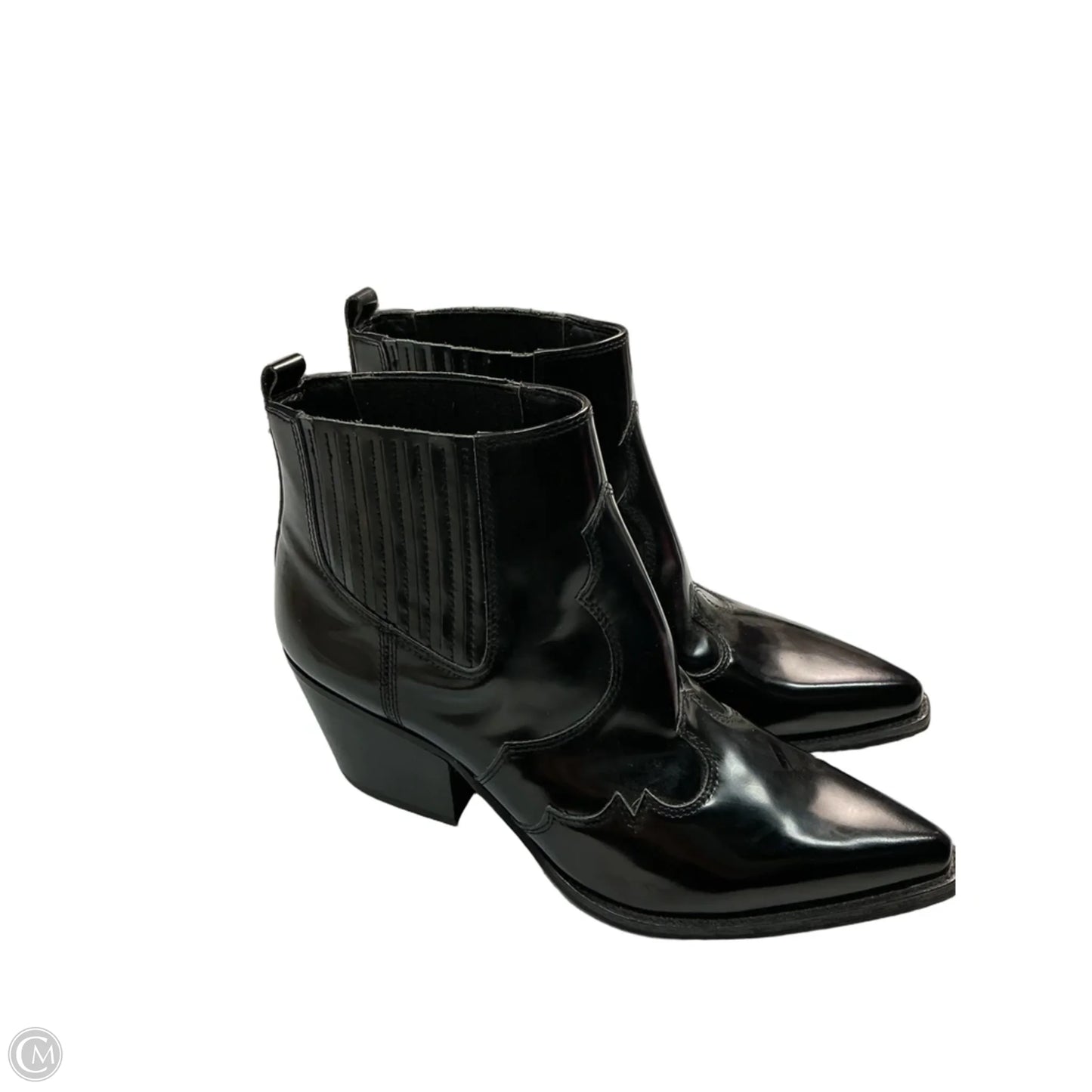 Boots Western By Sam Edelman In Black, Size: 8.5