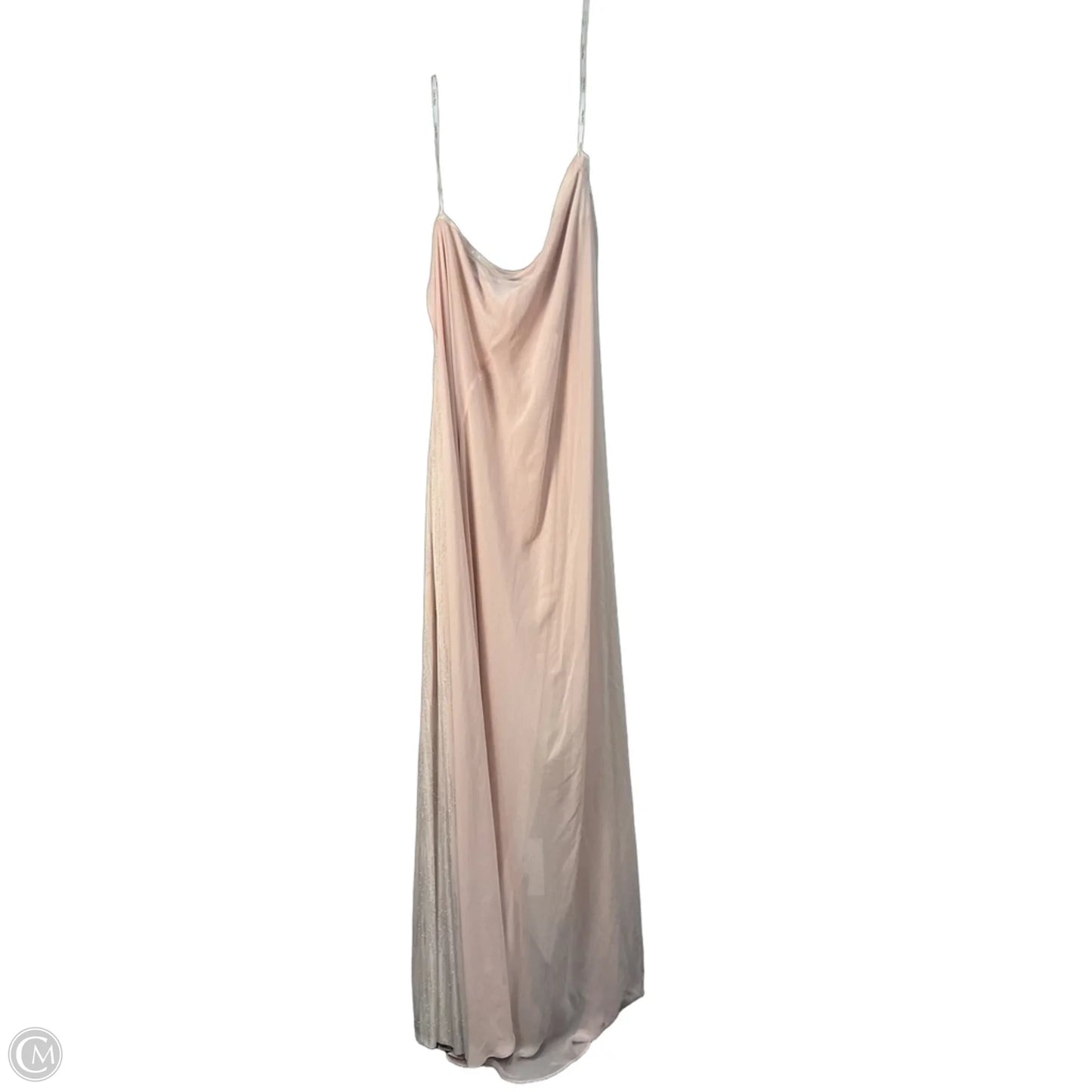 Dress Party Long By Calvin Klein In Pink, Size: M