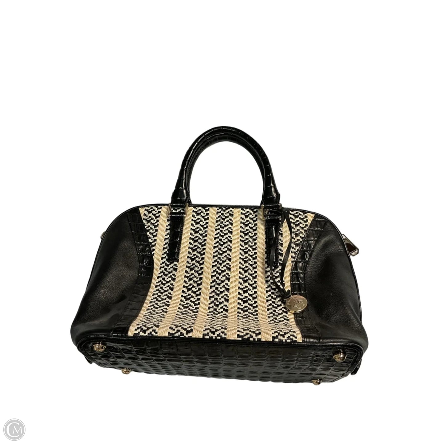 Handbag Designer By Brahmin, Size: Medium