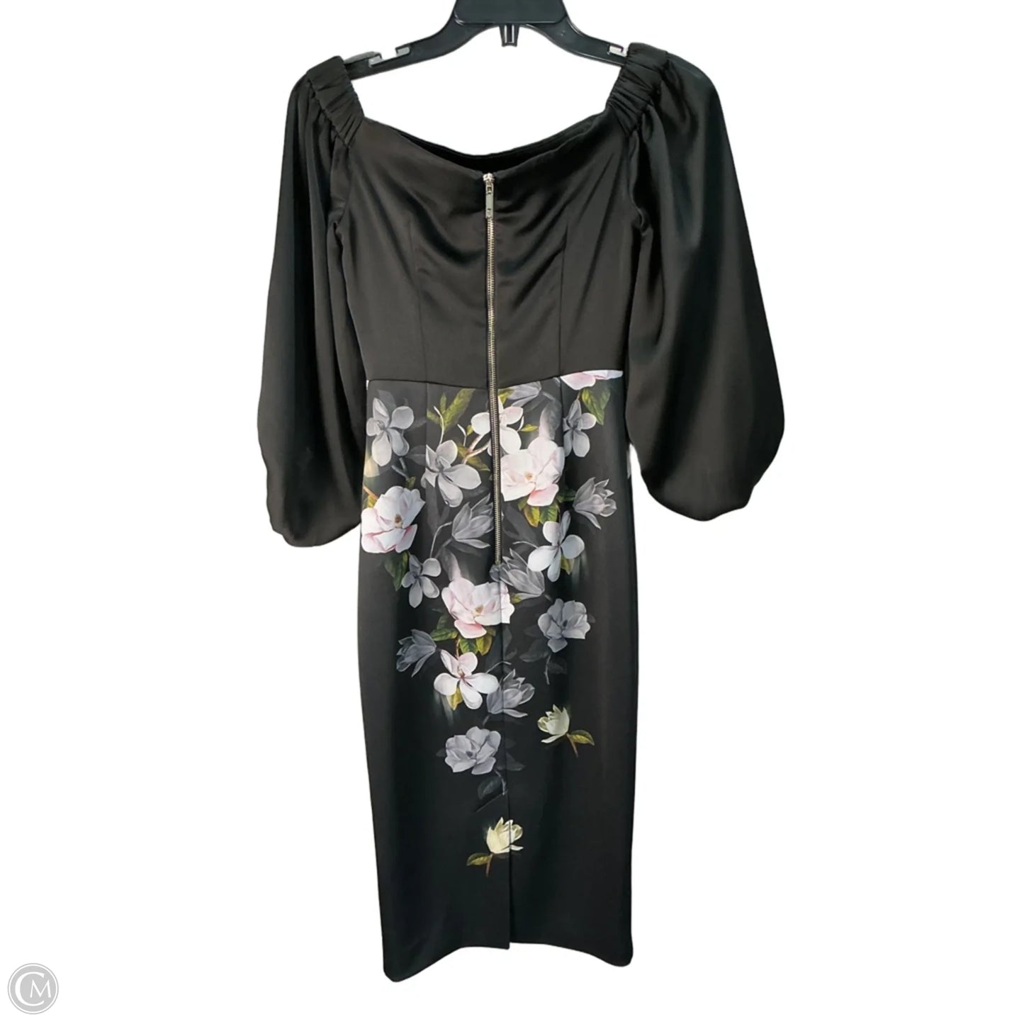 Dress Casual Maxi By Ted Baker In Black, Size: Xs