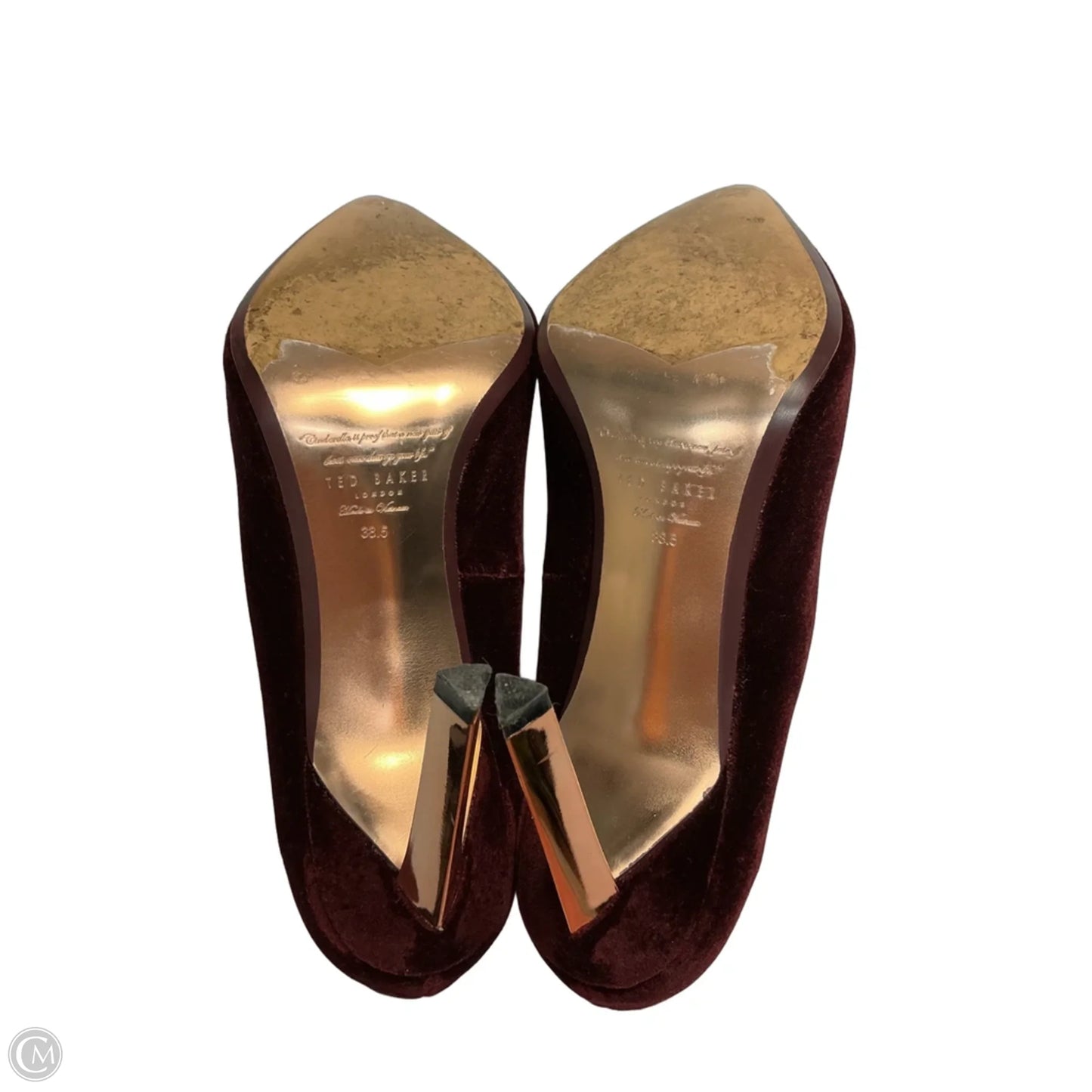 Shoes Heels Stiletto By Ted Baker In Red, Size: 8.5